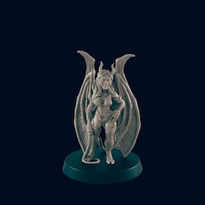 Succubus miniature for tabletop RPGs