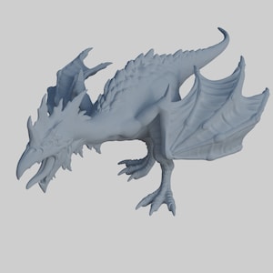 Cocatrice miniature for tabletop RPGs