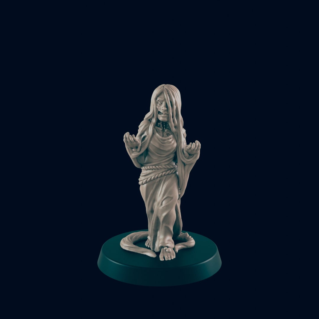 Drown Maiden Miniature for Tabletop Rpgs - Etsy