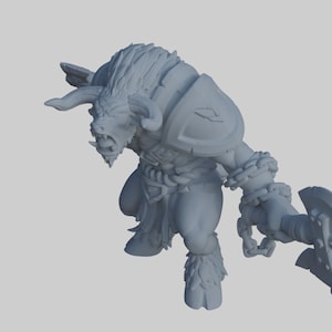 Miniaturka Minotaura do stołowych gier RPG