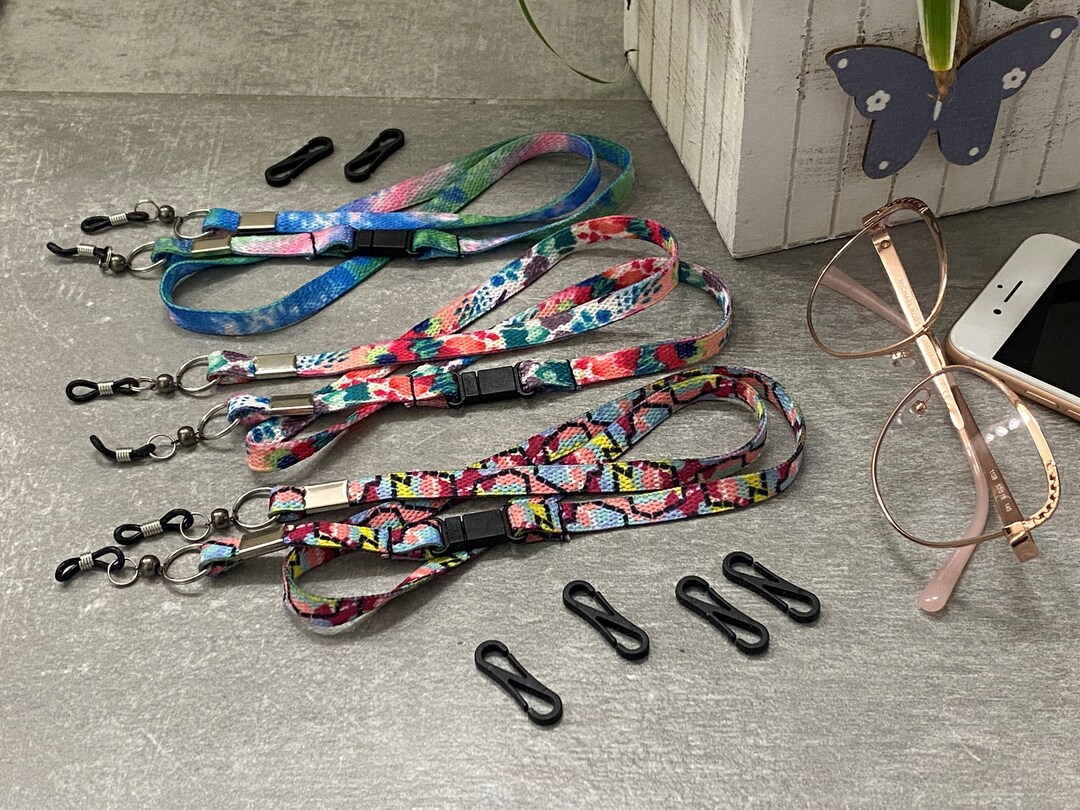 Eyeglasses Holder Strap Cord / Colorful & Stylish / 3 Pcs per Pkg / Pick Any Colors colors Can
