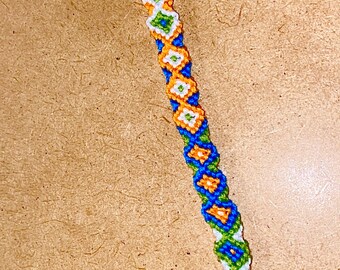 Pulseira da Amizade Diamante Multicolor