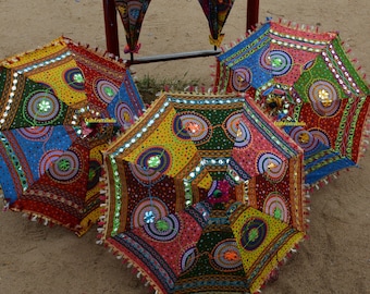 Wholesale Lots Indian Wedding decoration Umbrellas Decor Umbrellas Mehndi Decor Umbrella Party Parasol Wedding decor Umbrellas Parasols Sun
