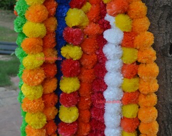 Wholesale Lot Marigold garland for day of the dead, Dia de Los Muertos altar. Day of the dead decor US SELLER