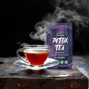 Detox Tea Organic Blends, Caffeine Free, Vegan, Herbal infusion, Free Shipping - Dr. MillersF