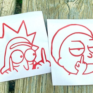 Rick & Morty | Flicking | Off | Decal