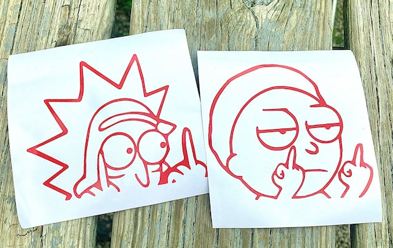 Rick & Morty | Flicking | Off | Decal