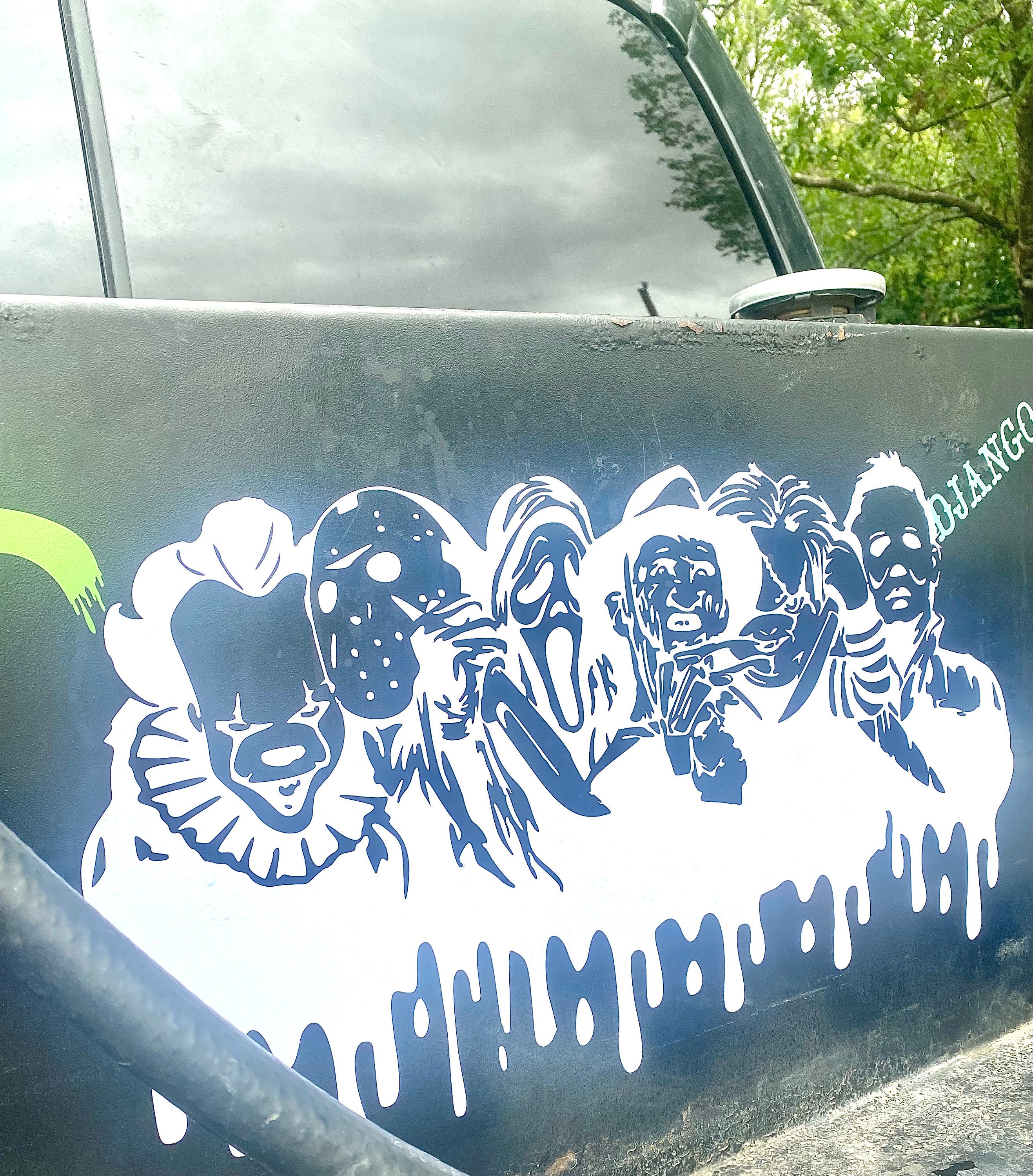 Horror Car Decal Window