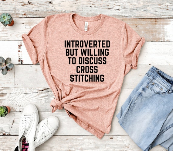 Funny Cross Stitch Shirt | Cross Stitch Gift T-Shirt Funny Cross Stitch Shirt | Cross Stitch Gift T-Shirt