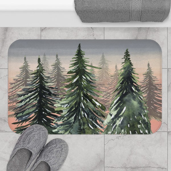 Wood Bath Mat - Etsy
