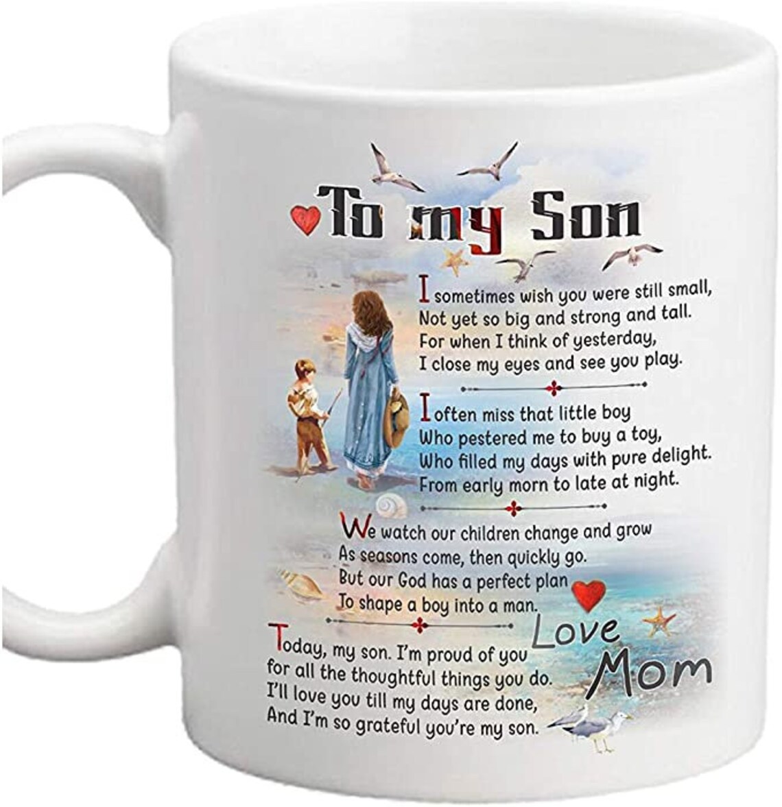 Cadeau pour le fils de maman à mon fils tasse à café 11oz Etsy