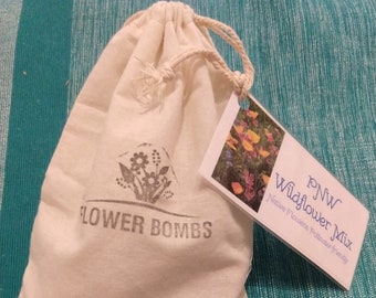 NW Flower Seed Bombs - Pacific Northwest Wildflower Mix