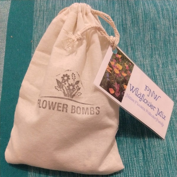 NW Flower Seed Bombs - Pacific Northwest Wildflower Mix