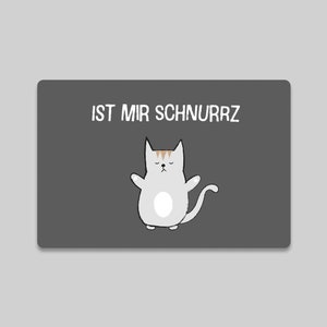 Schnurrz Karte Grußkarte Postkarte