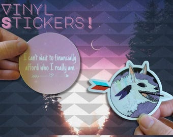 Vinyl Stickers, Native pride, Waterproof stickers