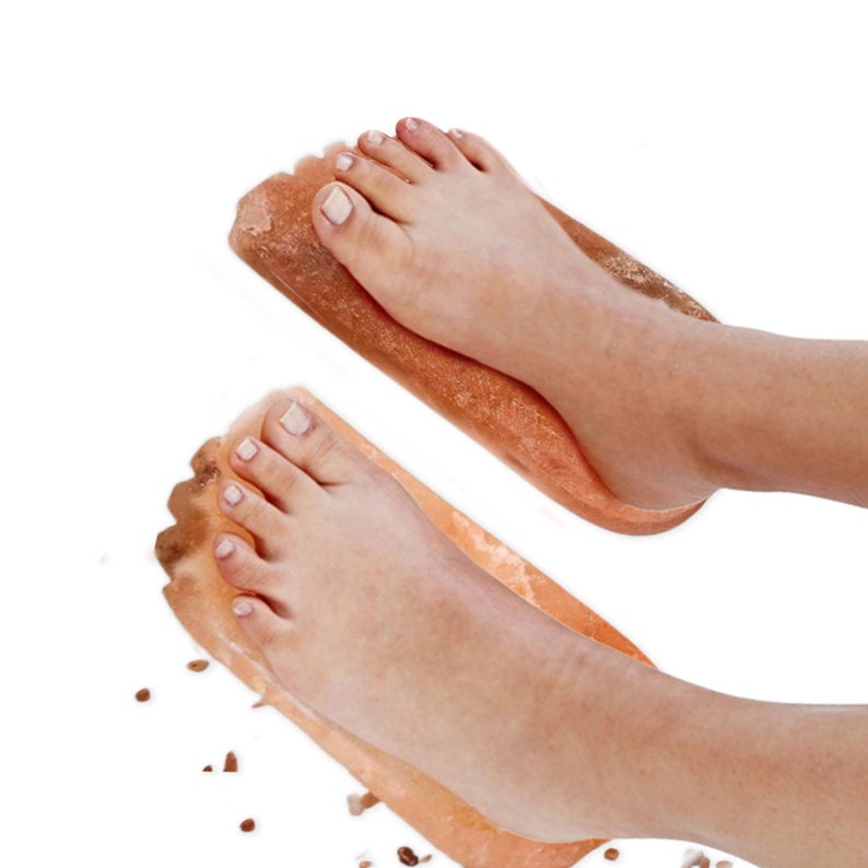 Himalayan Salt Detox Foot Blocks Set of 2 10l X Etsy