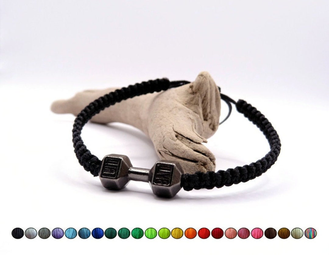 Buy Dumbbell Bracelet Weight Training Fitness Jewelry Online in India  Etsy