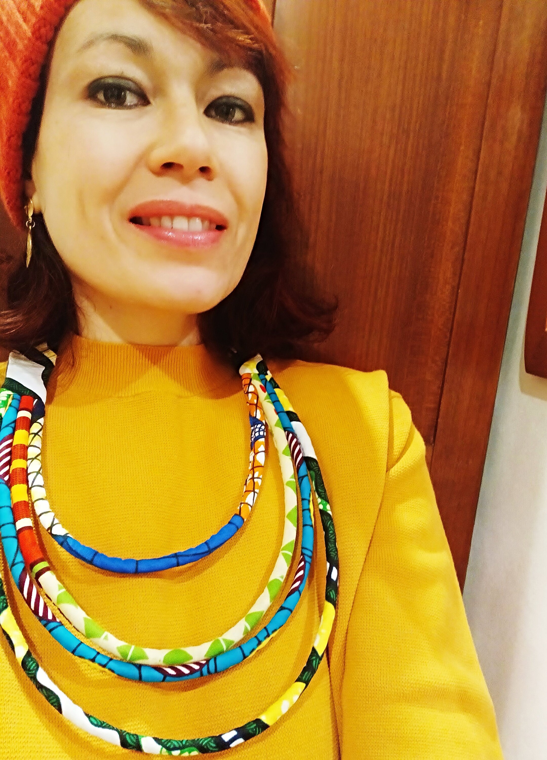 Durban Statement Necklace African Colorful Etsy UK
