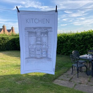 Kitchen Tea Towel, 100% ethically sourced cotton