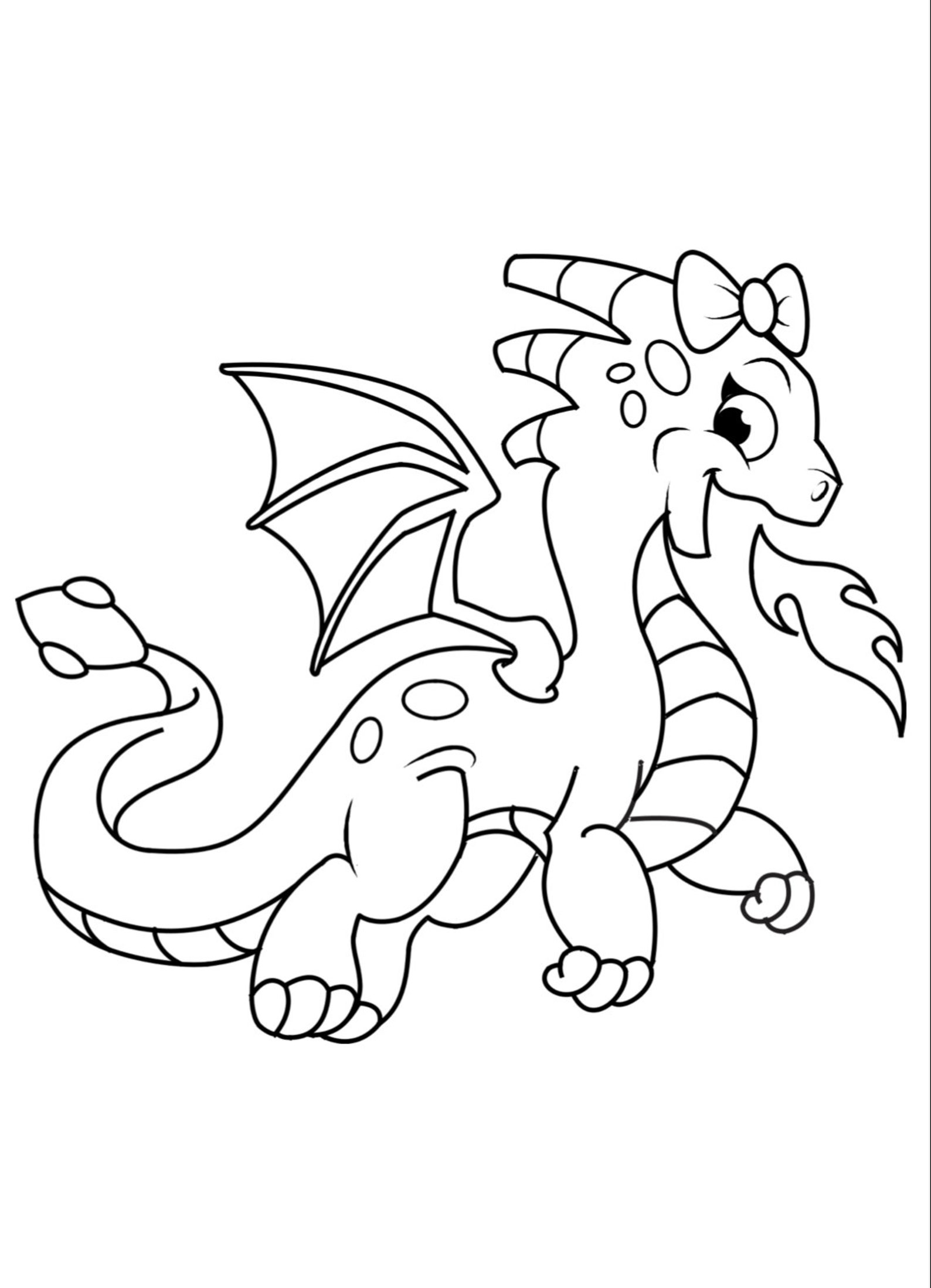 Dinosaurs and Dragons 2-20 Page Printable Kids Coloring - Etsy UK