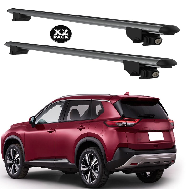 For Nissan Rogue Roof Racks Cross Cargo Bike Ski Kayak Roof Box Bars Etsy