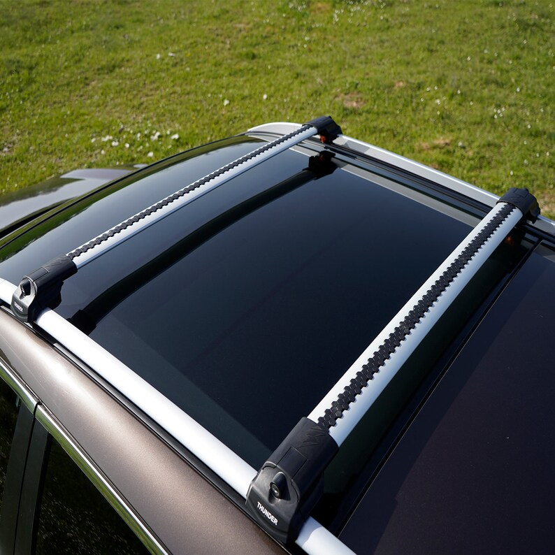 For TOYOTA SIENNA 2021 2022 2023 2024 Black / Gray Aluminium New Roof