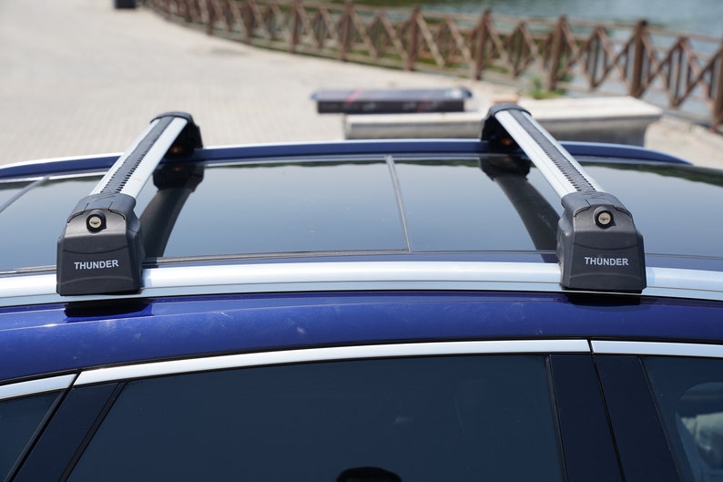 For Mercedesbenz GLC Black / Gray Aluminium New Roof Racks Cargo Cross