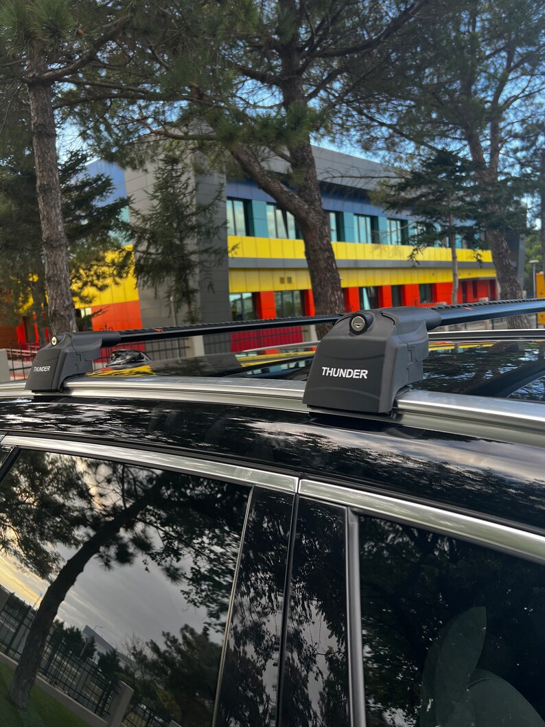 For Mercedesbenz GLC Black / Gray Aluminium New Roof Racks Cargo Cross