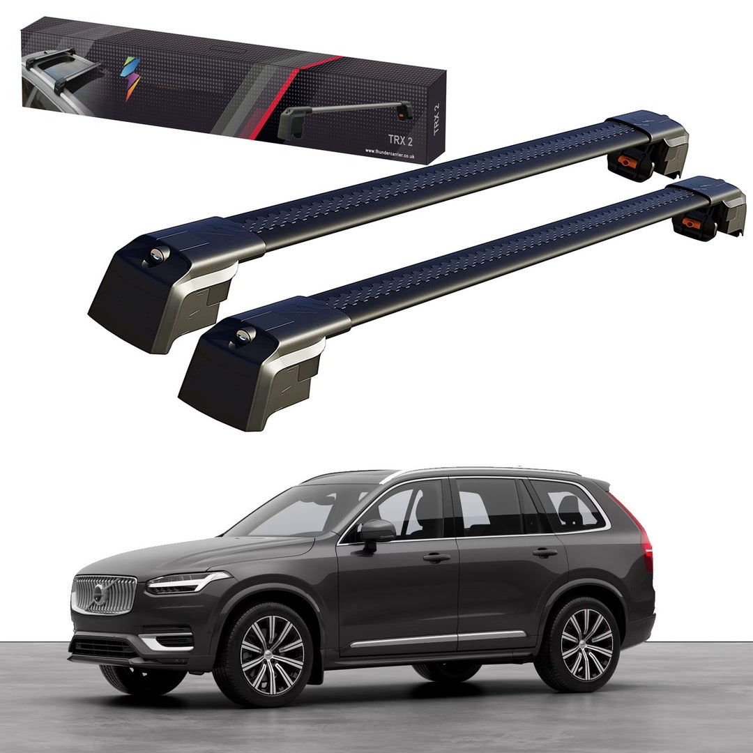 For Volvo Xc90 2015 2024 Black / Gray Aluminium New Roof Racks Etsy
