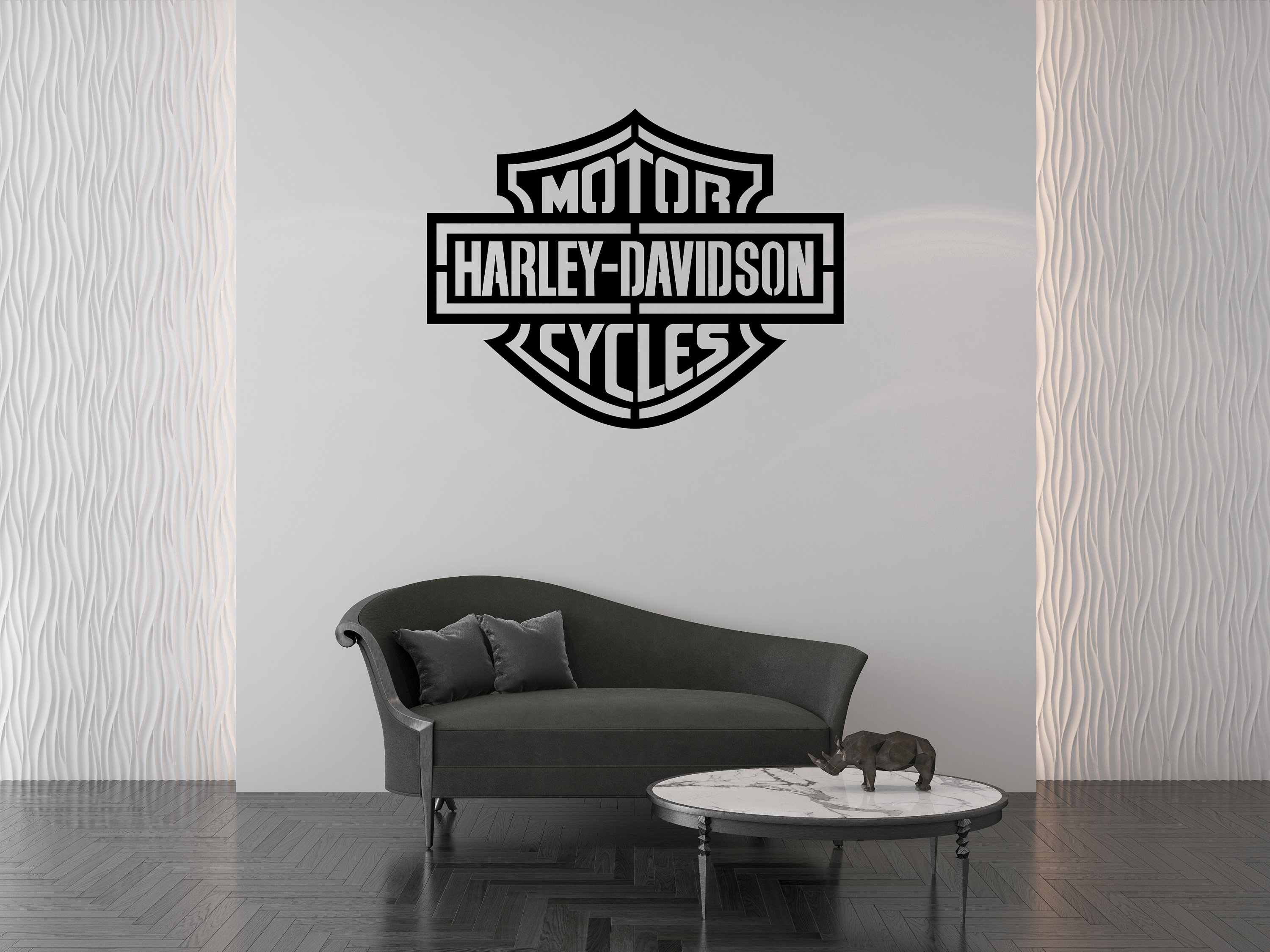 Harley-Davidson風　壁掛けインテリア Harley Davidson Wall Decor | Harley Wall Art | Harley