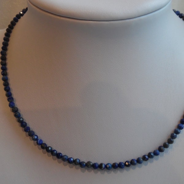 Lapislazuli-Kette Länge 45cm