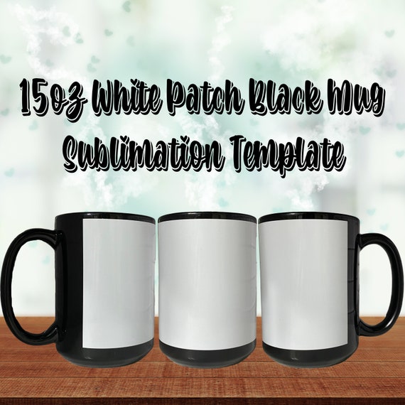 2 modelli di sublimazione per tazze nere Orca con patch bianca. Mug press  template, Plantillas para sublimacion Cricut Mug Press Template, PNG -   Italia