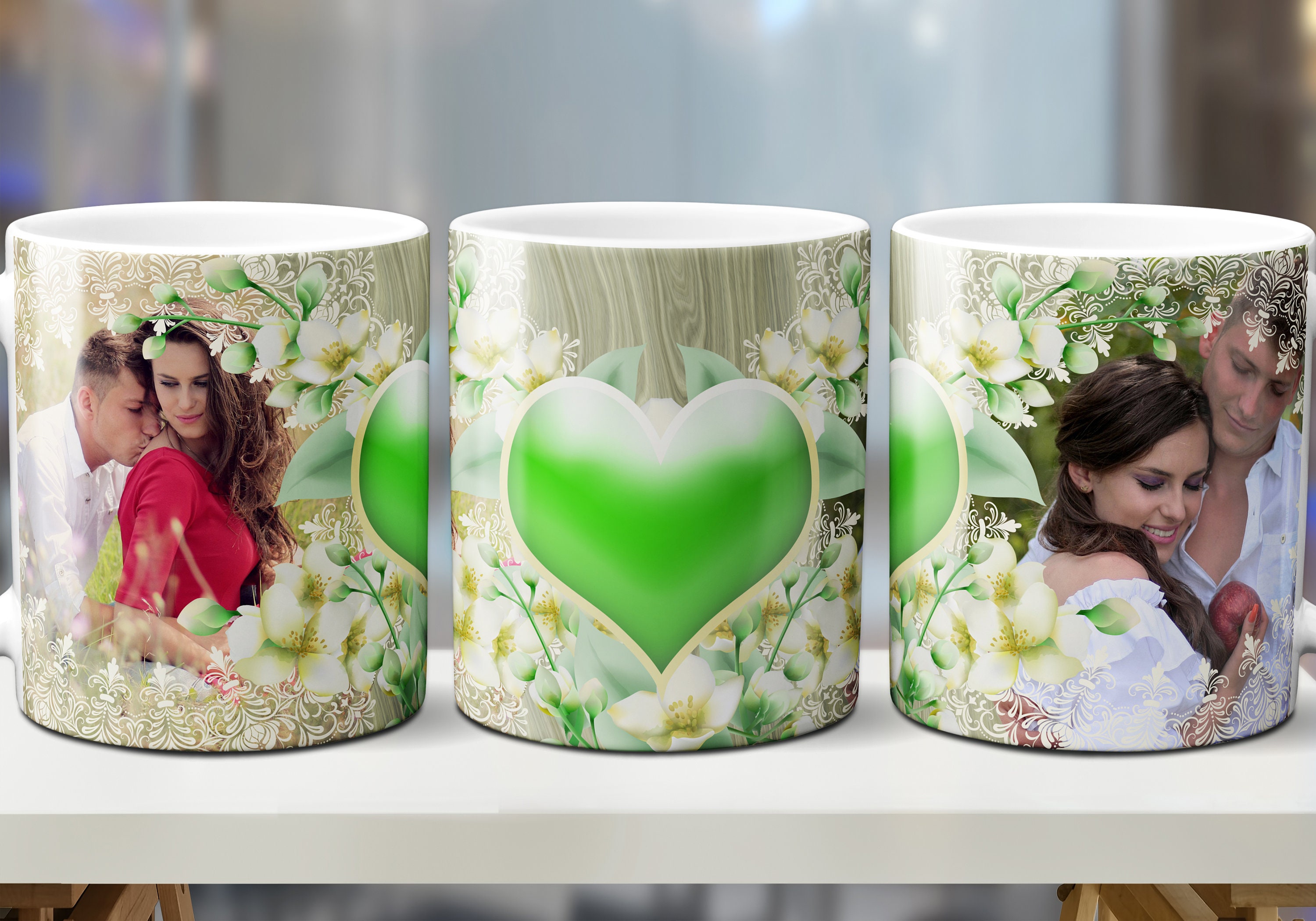 Jasmine Photo Mug Sublimation Design Template for 11oz 15oz Etsy Jasmine Photo Mug Sublimation Design Template for 11oz 15oz Etsy