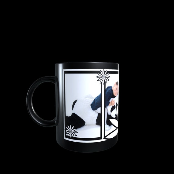 Photo Mug Sublimation Design Template for 11oz-15oz Coffee Mugs 