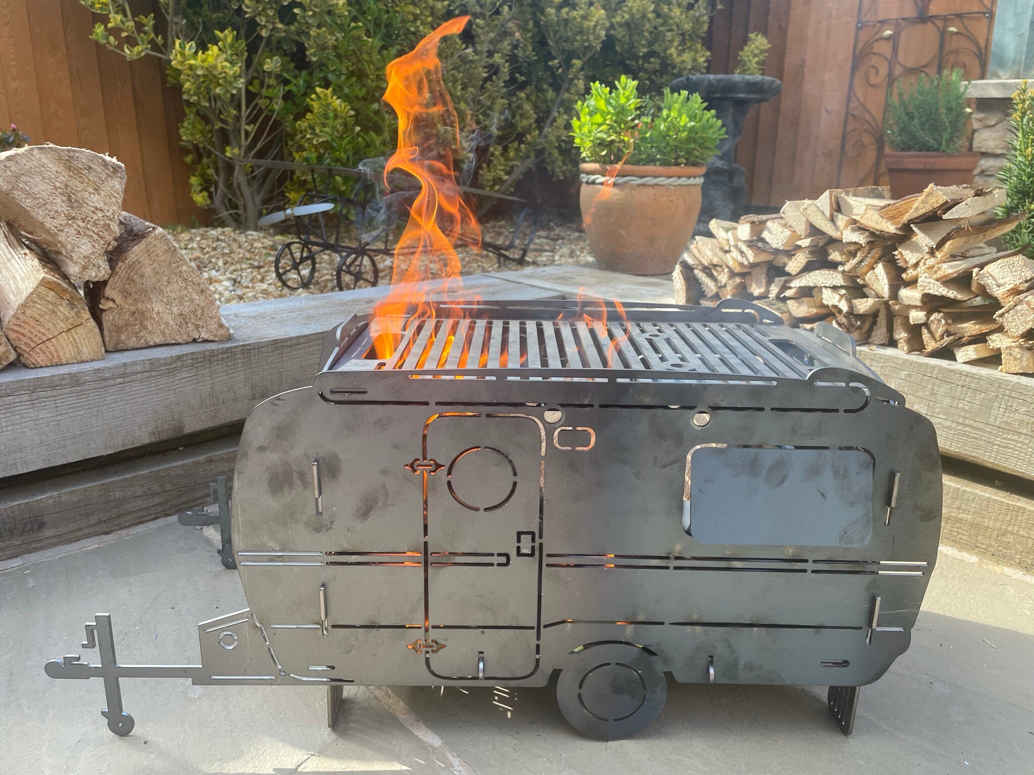 The Caravan Firepit Etsy