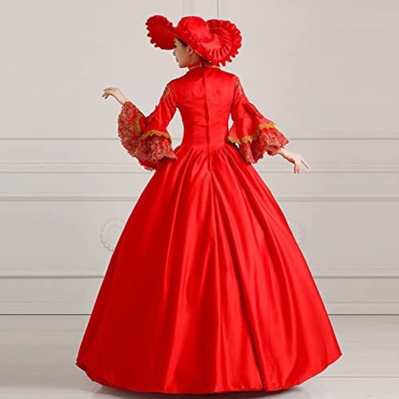 Victorian Dress Costume Women's Rococo 