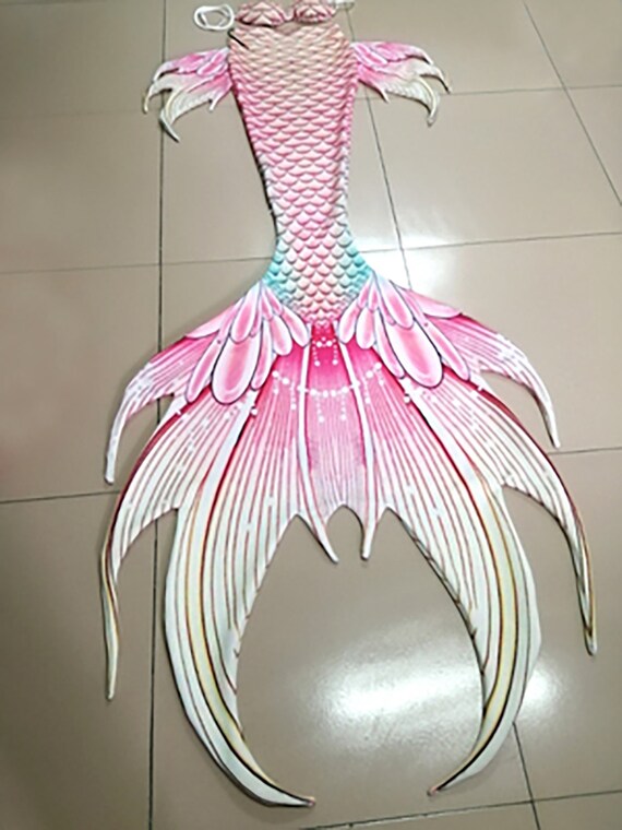 Costume da bagno a coda di sirena Reggiseno. Costume da | Etsy Italia