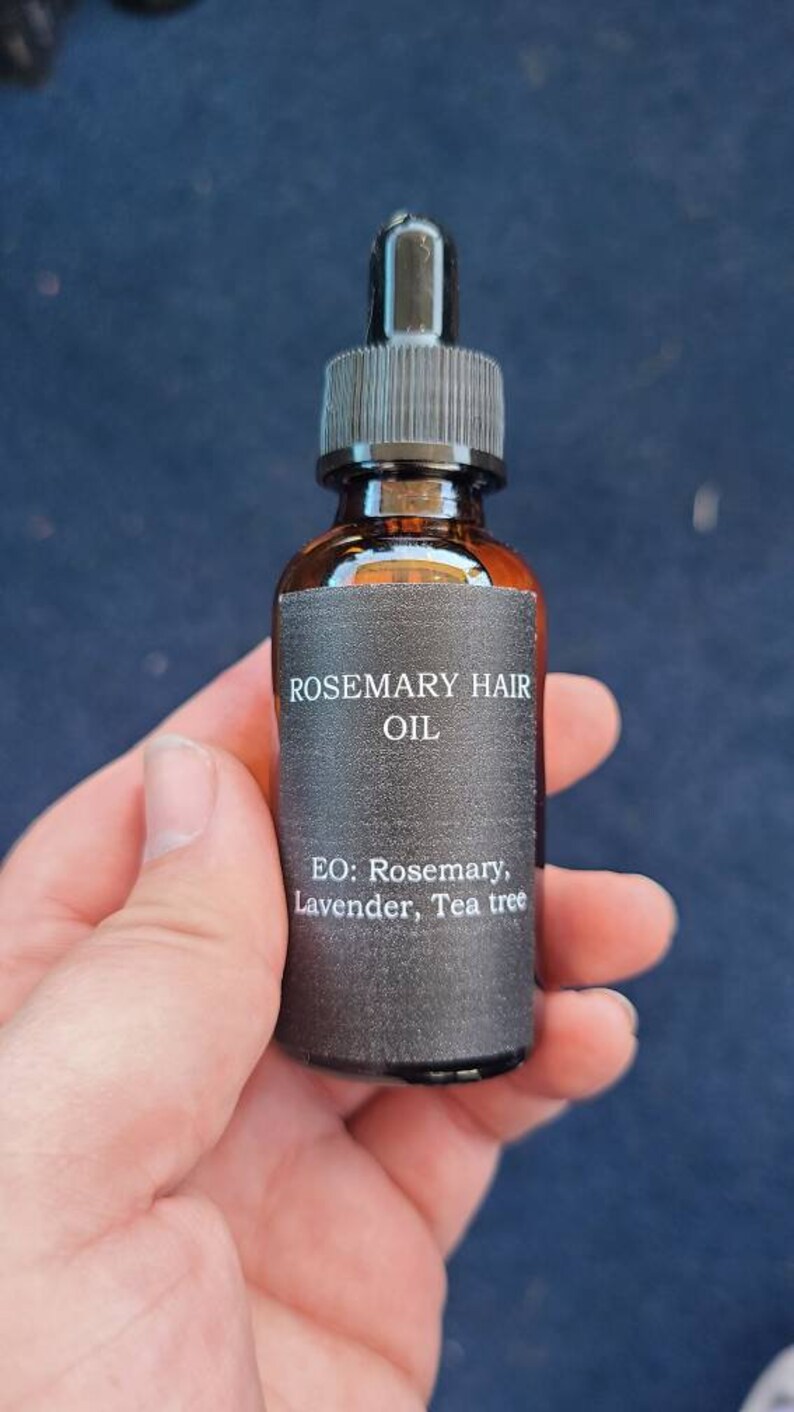Rosemary Hair Oil Etsy