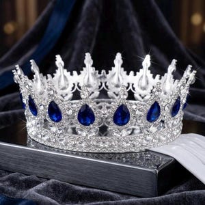 Silver Full Round Crowns - Etsy