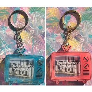 Different Strokes TV Keychain