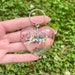 Handmade Inspired Lover Heart Keychain