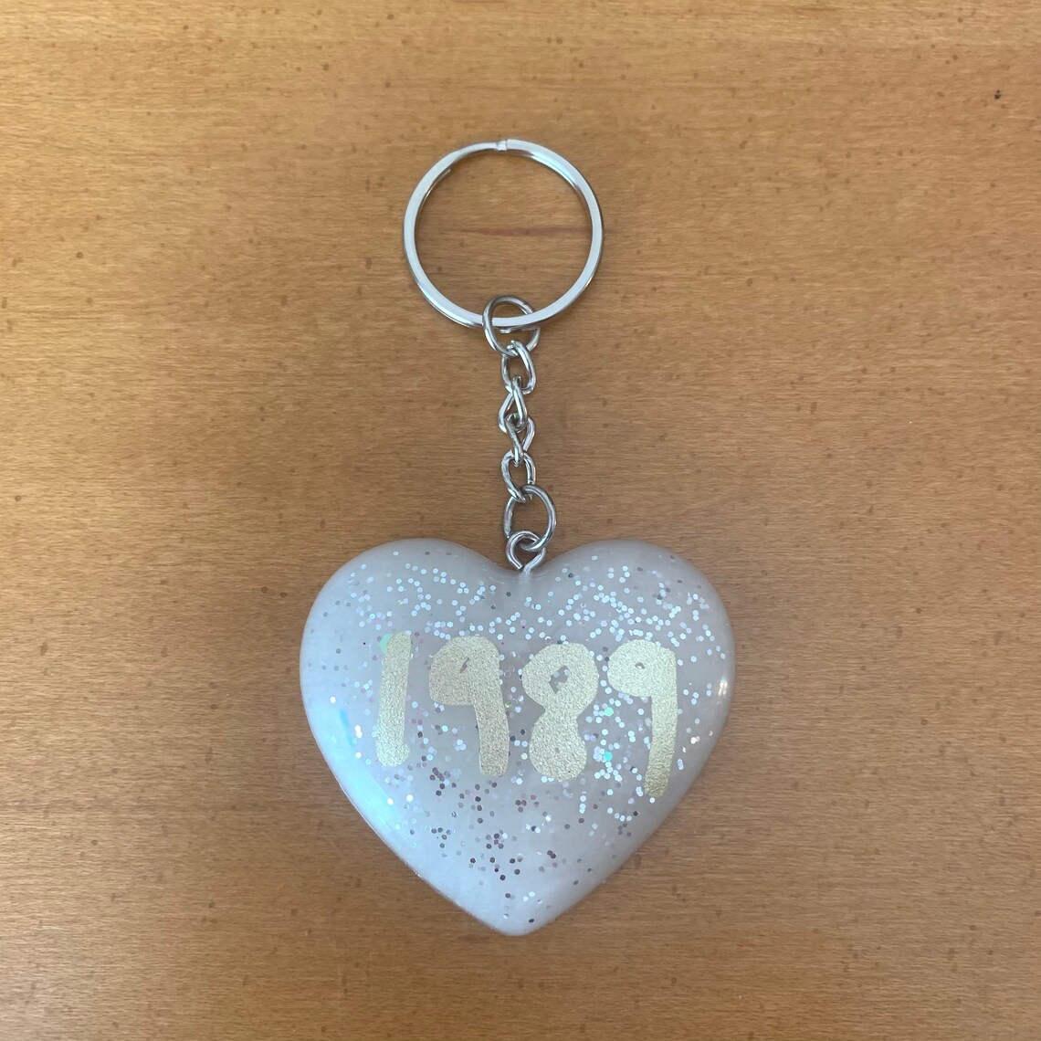 1989 themed Taylor Swift Keychain Etsy