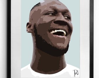 DIGITAL DOWNLOAD ONLY - Stormzy Print |  Art Poster |