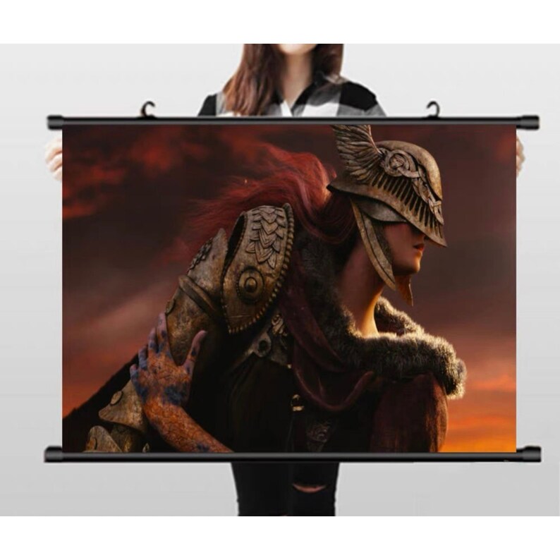 Elden Ring Tapestry Gamer Room Decor Waterproof Game Poster Etsy