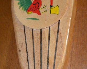 Vintage Rooster Knife holder