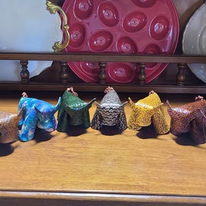 Hand-Tooled Leather Steer