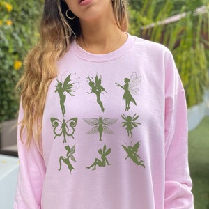 Fairy Grunge  Sweatshirt Grunge fairycore Sweatshirt Fairy grunge clothing Fairycore Sweatshirt Y2k Sweater
