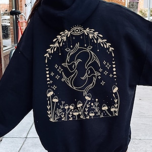 Koi fish hoodie, koi fish sweatshirt, Japanese sweatshirt, grunge hoodie nature Hoodie