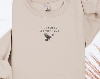 Sudadera Cumbres Borrascosas, Suéter de Emily Brontë, Regalo para amantes de los libros, Ropa literaria, Suéter de novela gótica, Heathcliff Catherine