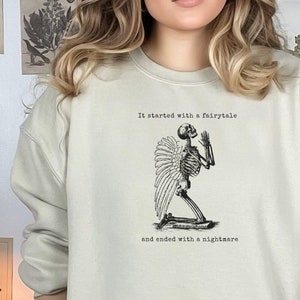 Fairy Grunge Sweatshirt Grunge fairycore Sweatshirt Fairy grunge clothing Fairycore Sweatshirt Y2k Sweater